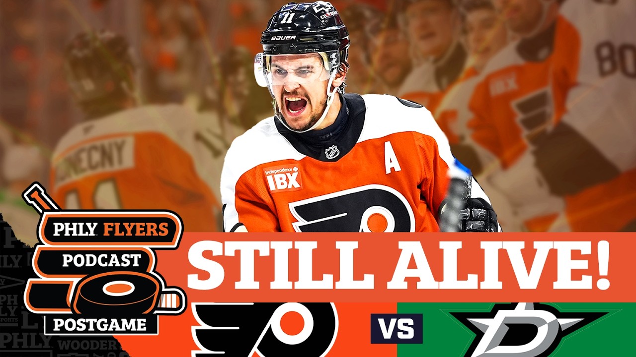 Konecny, Zegras score HUGE GOALS vs Stars in Flyers&rsquo; 3rd straight win&hellip; WOOO! | PHLY Flyers Podcast