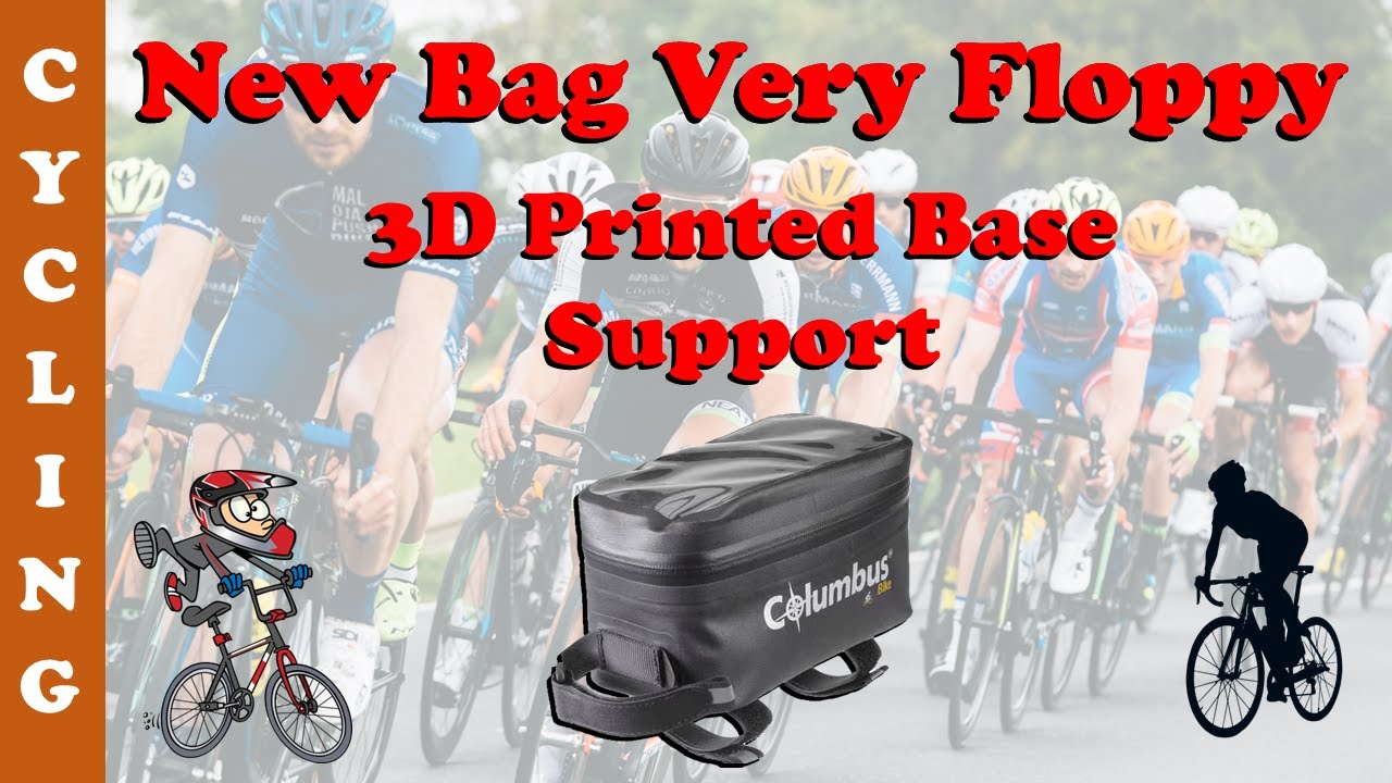 bike bag 3d printed base to prevent it from moving 0044