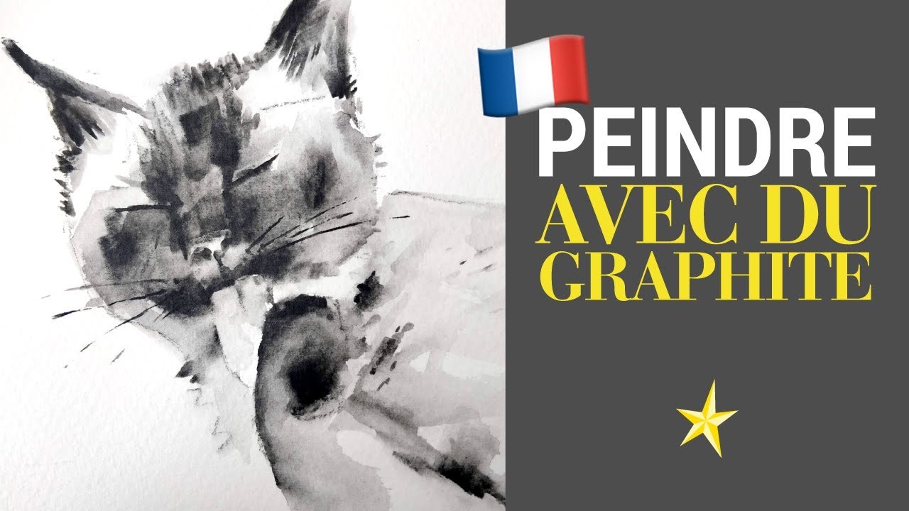 Graphite aquarellable - VERSION FRANÇAISE
