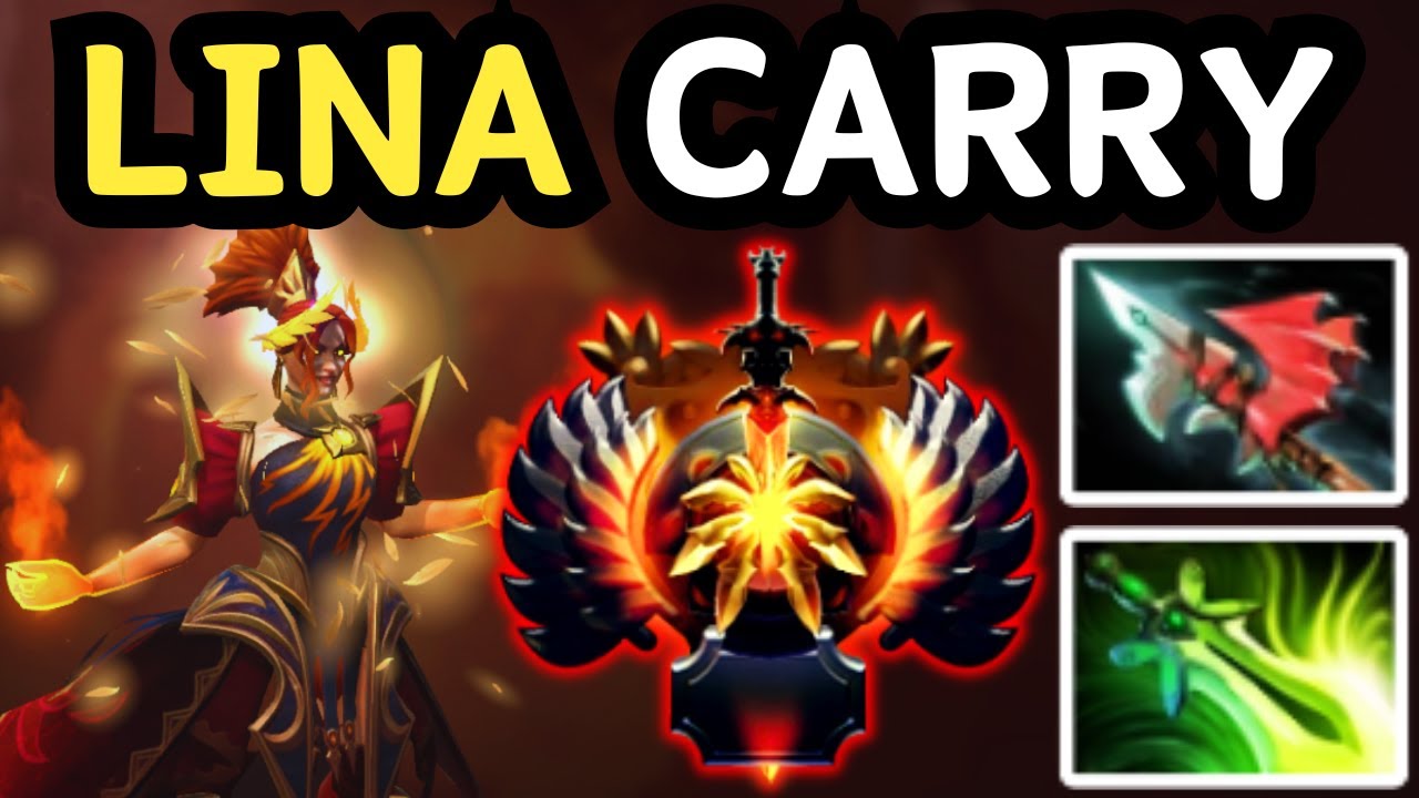 🔥 “CLICK. FIRE. DEAD.” — LINA CARRY MADNESS | DOTA 2 🔥