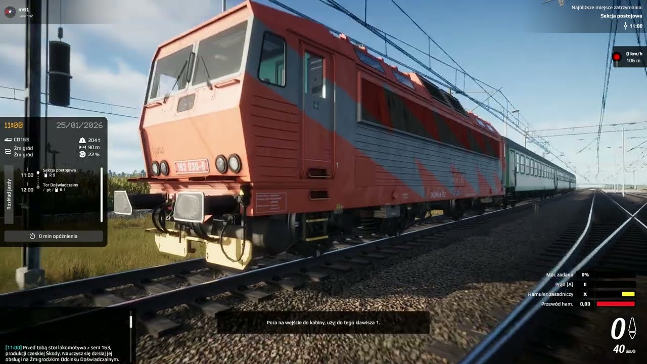Sim Rail Skoda CD 163 Peršing Tutorial Żmigród