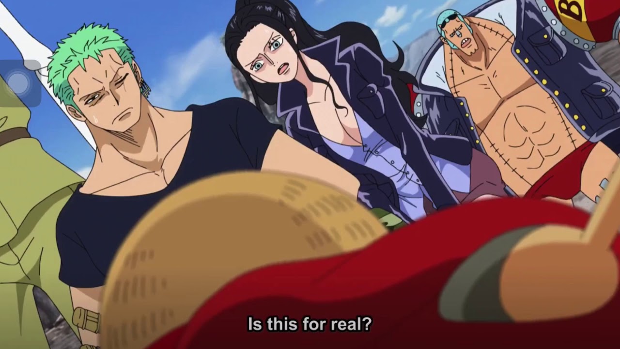 Luffy get shot but.... HE HAS THE DEVILS LUCK