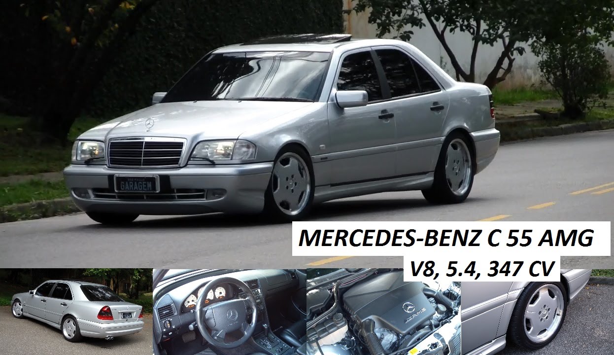 Garagem do Bellote TV: aceleramos o único Mercedes-Benz C55 AMG que roda nas Américas