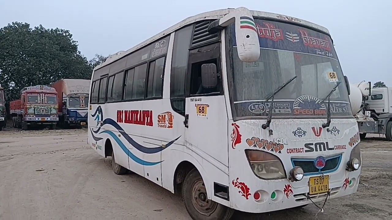 SWARAZ MAZDA BUS 23 SEATER QUARTERLY TAX 3,50,000 + 3,00,000 TAX PENDING CONTACT : 9030367755