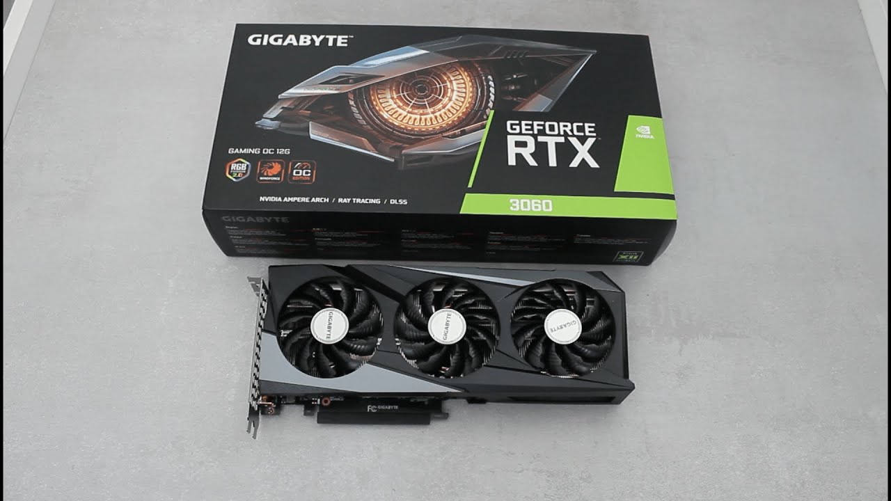 Gigabyte RTX 3060 12 GB Gaming OC - Unboxing