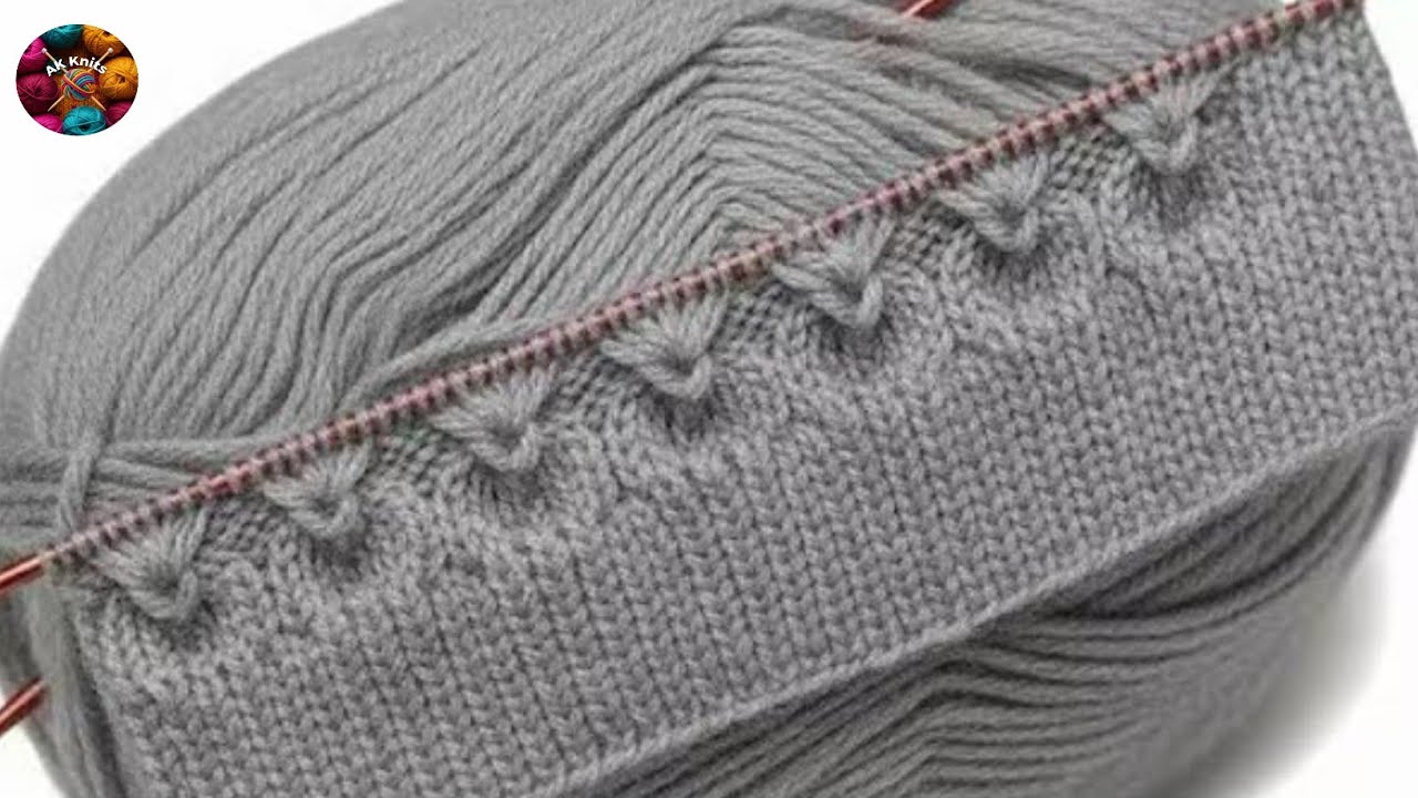 सिर्फ दो फंदों की स्वेटर डिजाइन #easy knitting patterns #knittingdesign #knittingpatterns #knitting 