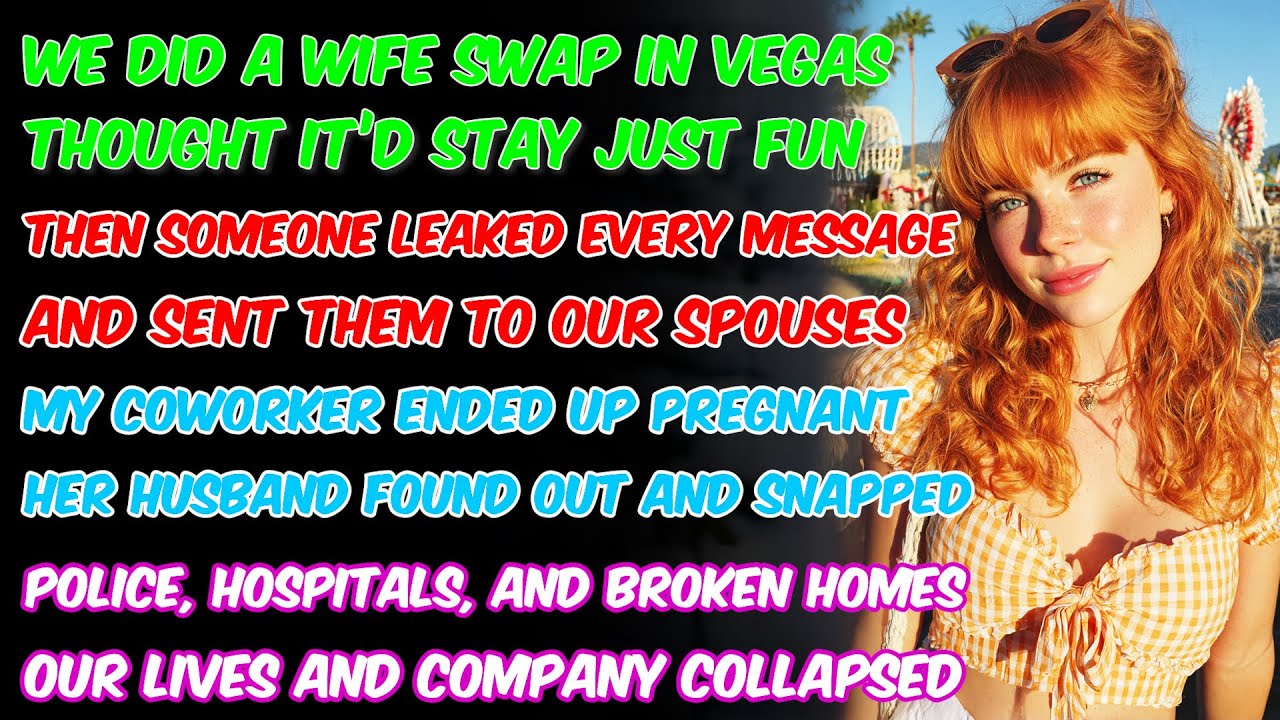 Our Vegas Wife Swap Got Leaked — My Coworker Got Pregnant, Her Husband Snapped, And Chaos Exploded