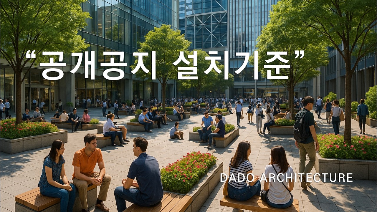 건축물 공개공지 어떻게 설치할까?