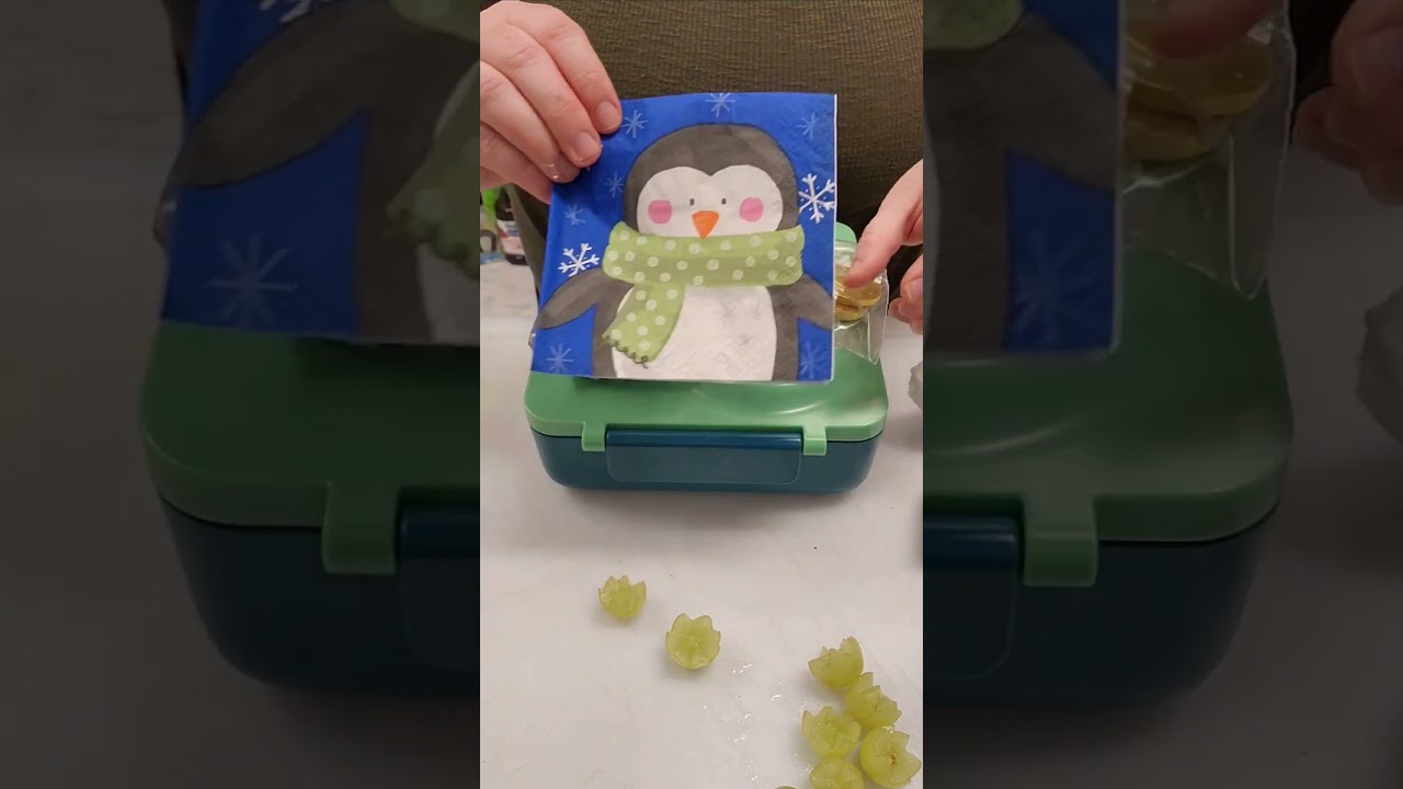 Do you want to build a snowman ⛄️ #lunchboxmom #packinglunch #lunchideas #kidlunch #benice
