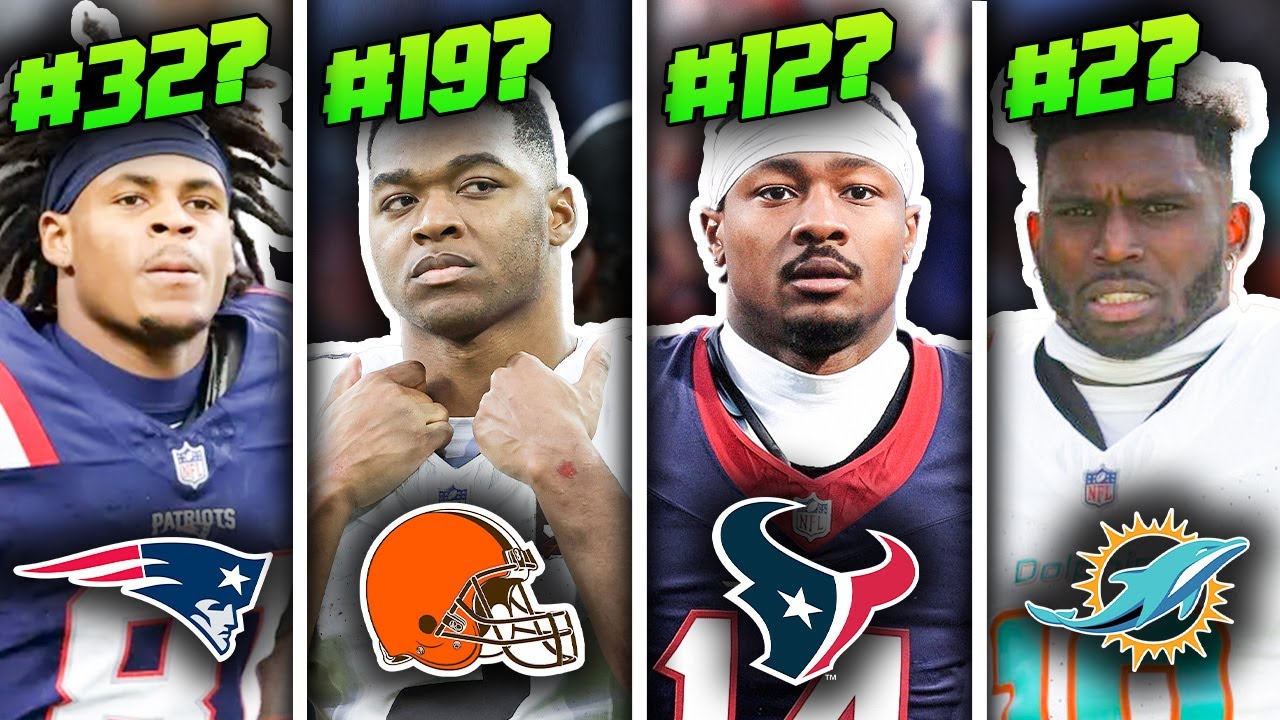 Ranking All 32 NFL Teams’ Top Wide Receivers For The 2024 Season From WORST To FIRST