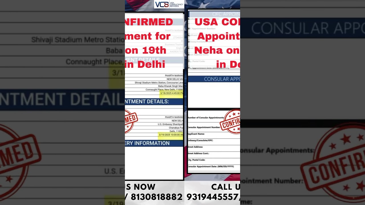 Get Early US Appointments I Call us for US visa appointment booking 