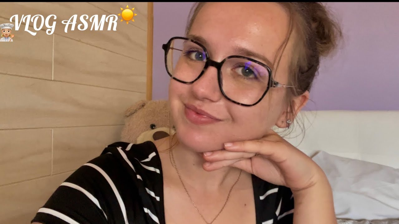 Vlog ASMR | 1 week-end avec moi (job &eacute;tudiant, balade, cuisine)