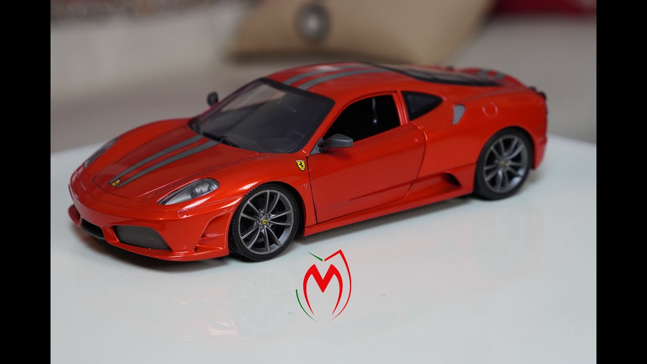 The best in sound in real but this Ferrari F430 Scuderia by Hotwheels in 1/18 is amazing