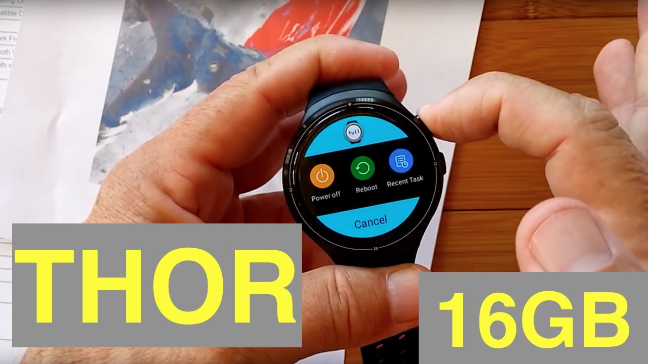 ZEBLAZE THOR 1GBRAM/16GBROM Android 5.1 Camera Smartwatch: Unboxing and 1st Look