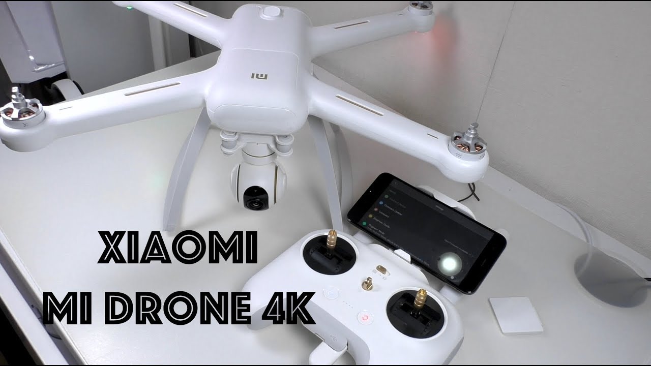 Распаковка XIAOMI Mi Drone 4K