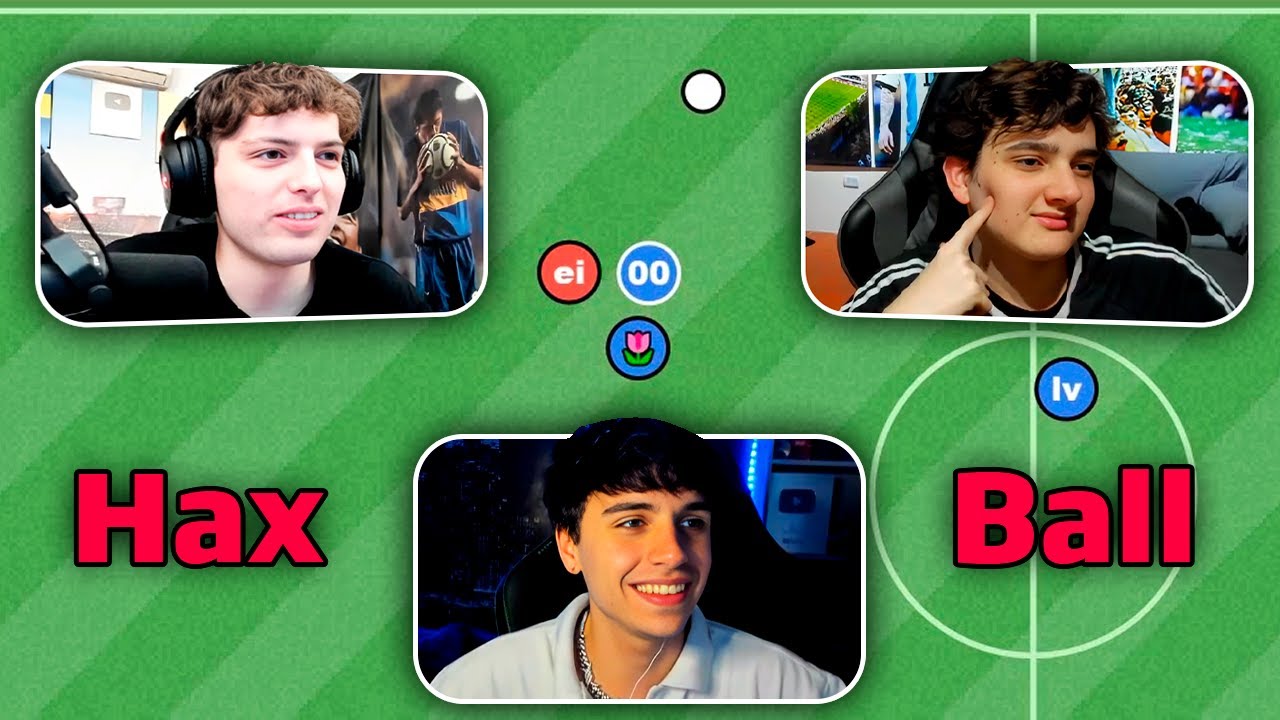 DAVOO XENEIZE JUEGA HAXBALL CON AGUSNETA Y MERNUEL