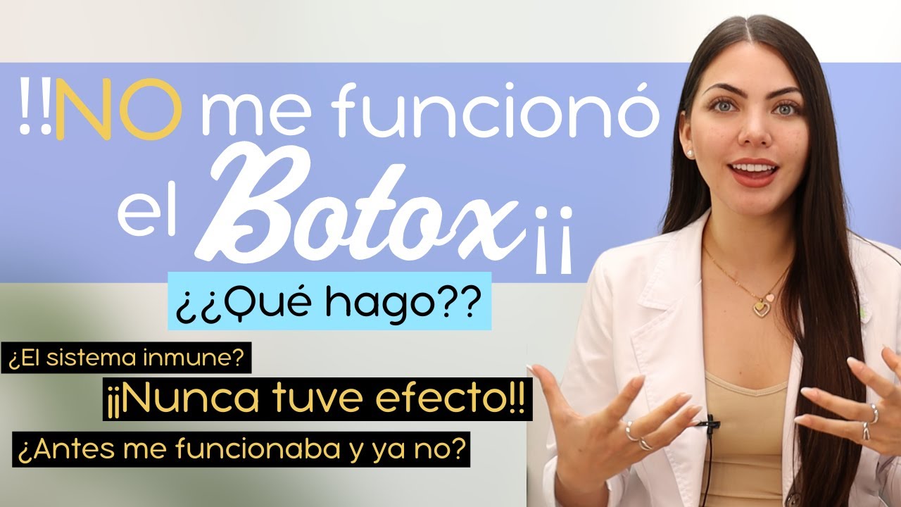 No me funcionó el BOTOX???: ¿¿QUÉ HAGO??