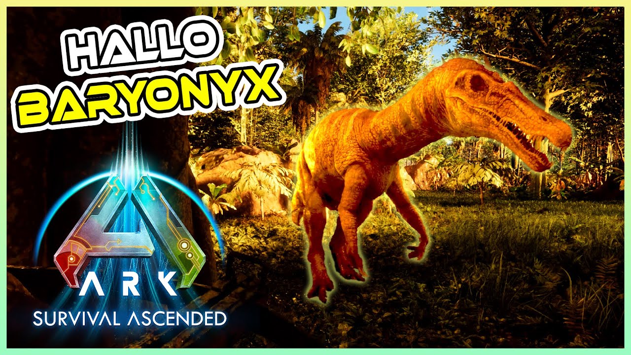ARK Survival Ascended - 9 - Baryonyx zähmen & Megalodon-Action⭐ ASA Let's Play deutsch | German