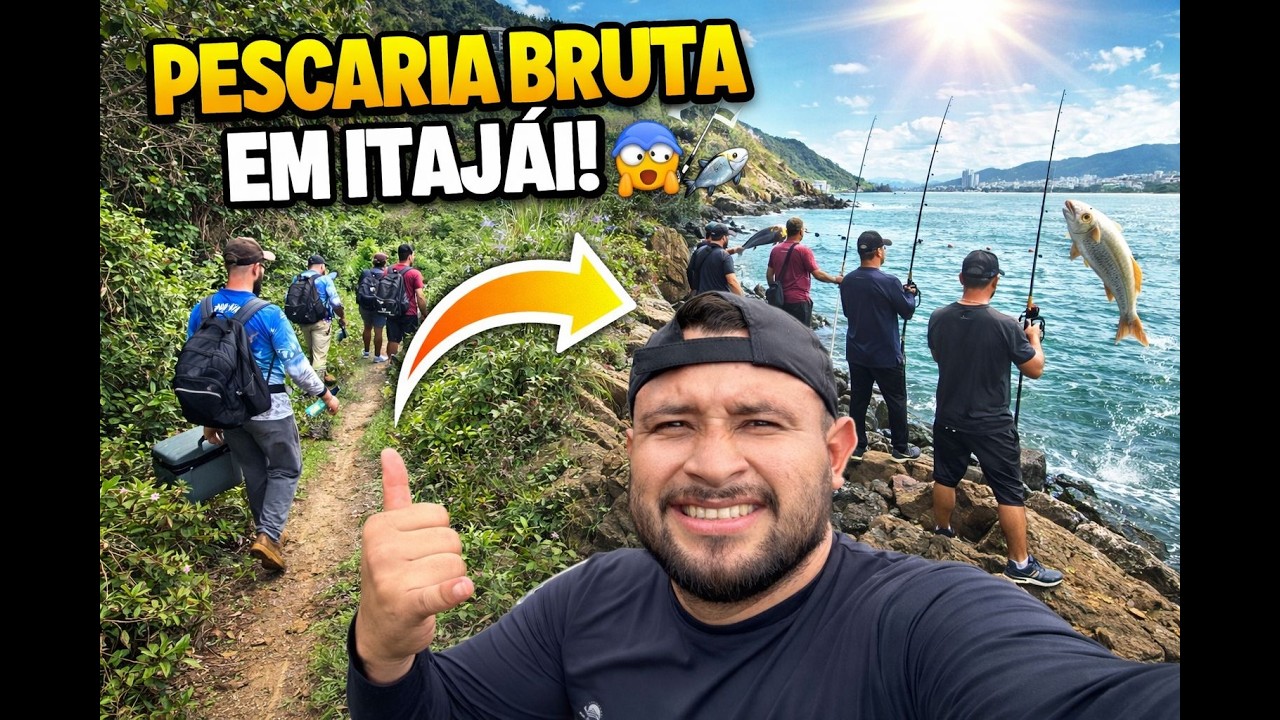 PESCARIA EM ITAJAÍ - SANTA CATARINA