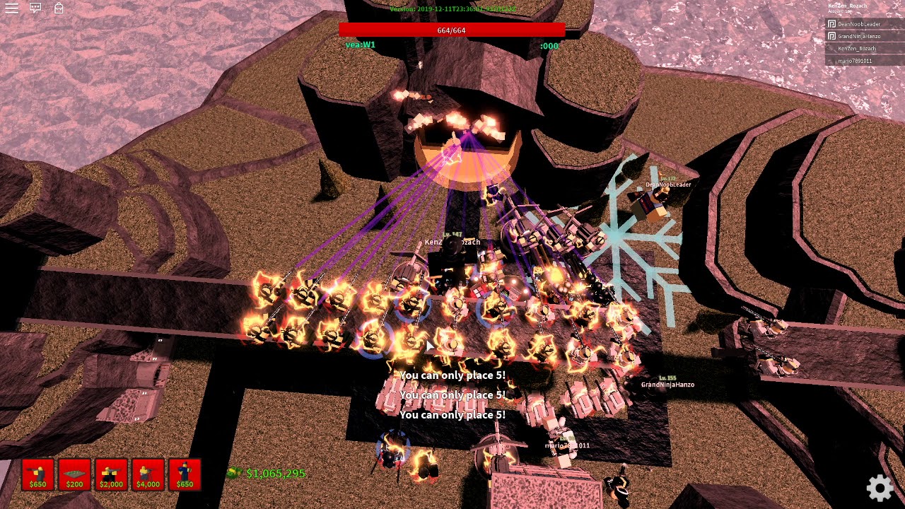 TDS:(Tower Defense Simulator):Hidden Wave:Victory(again)