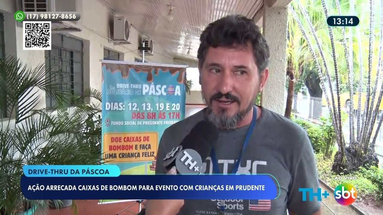 Campanha solidaria arrecada bombons em Prudente