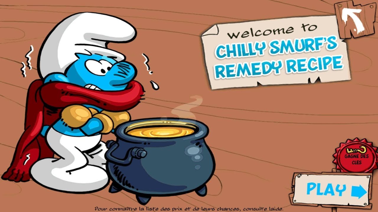 Le jeu du Schtroumpf Frileux - The game of the chilly smurf - HOW TO PLAY