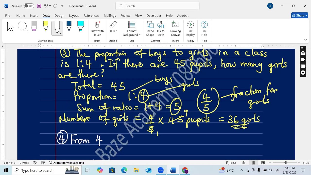 June 23rd Math and Quantitative for Basic 4-6