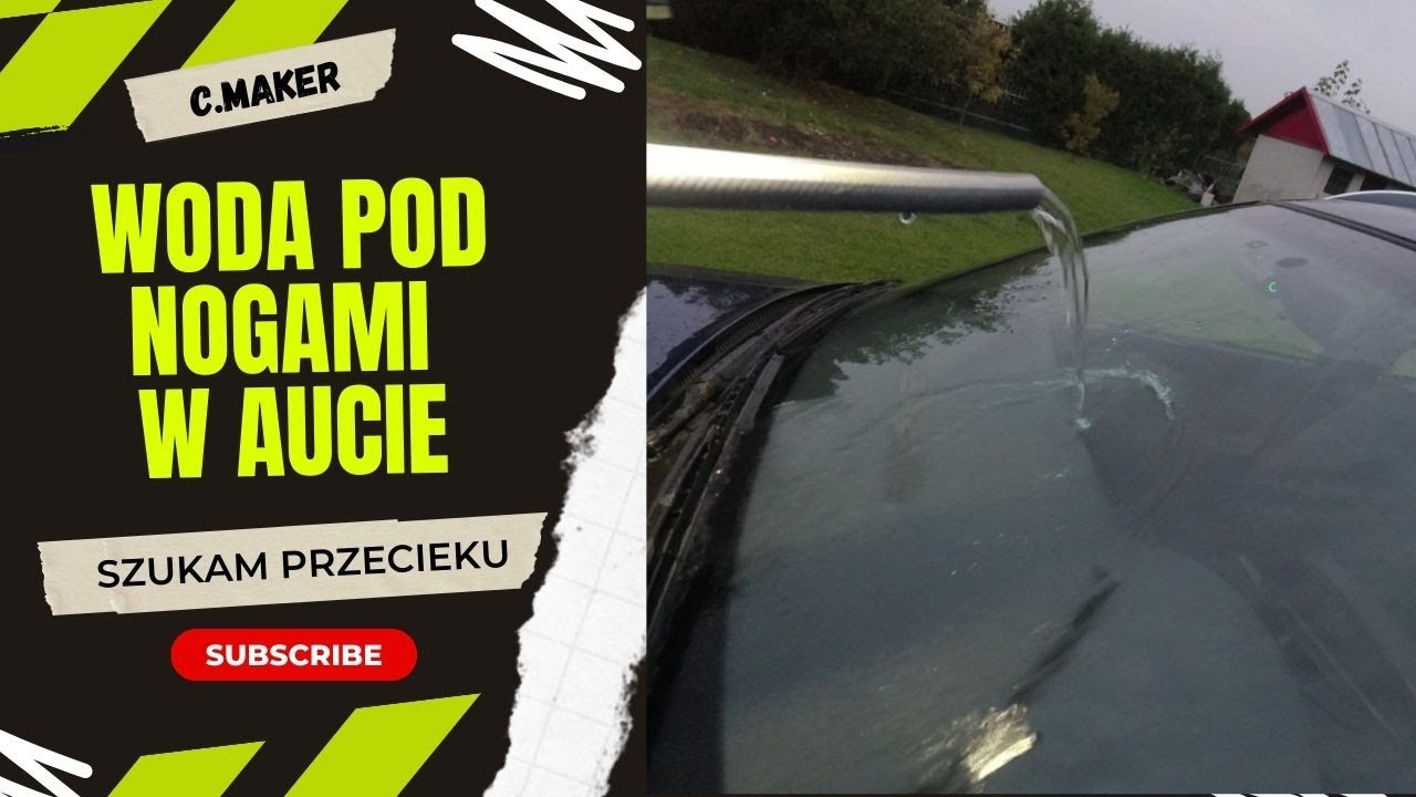 Woda w samochodzie pod nogami, jak znaleźć przeciek audi a4 b5