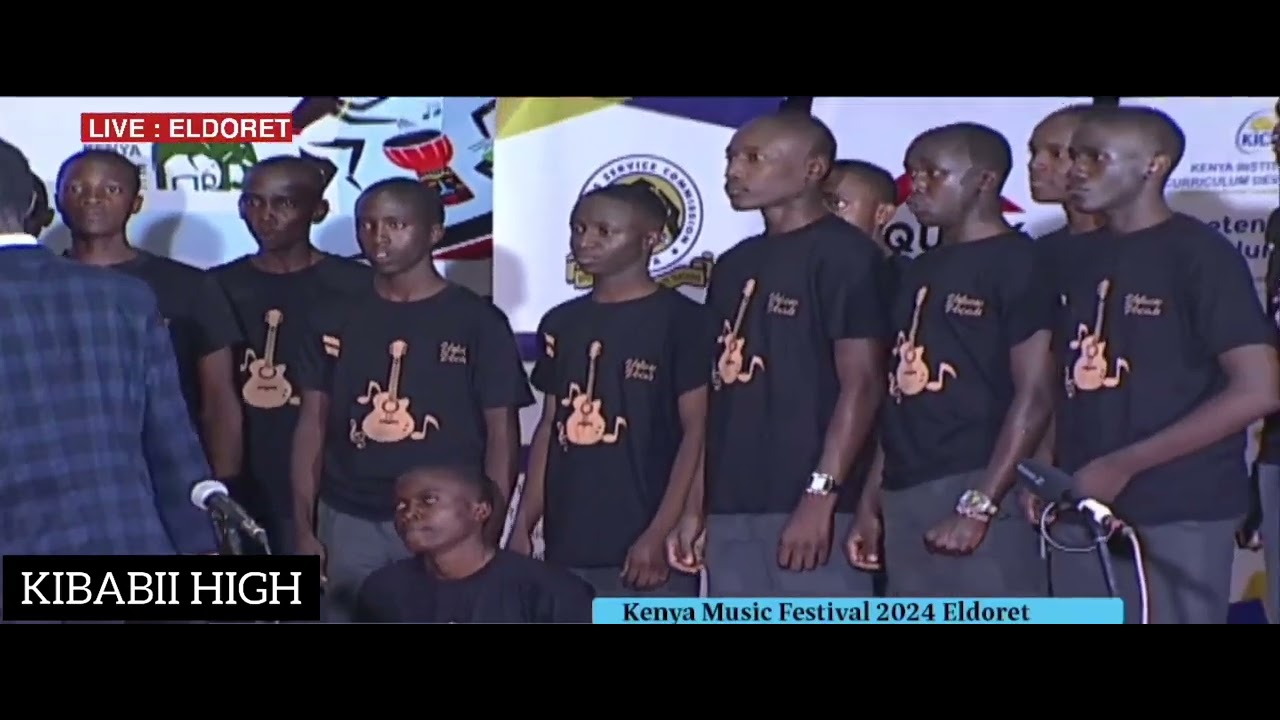 KIBABII HIGH SCHOOL Performing 