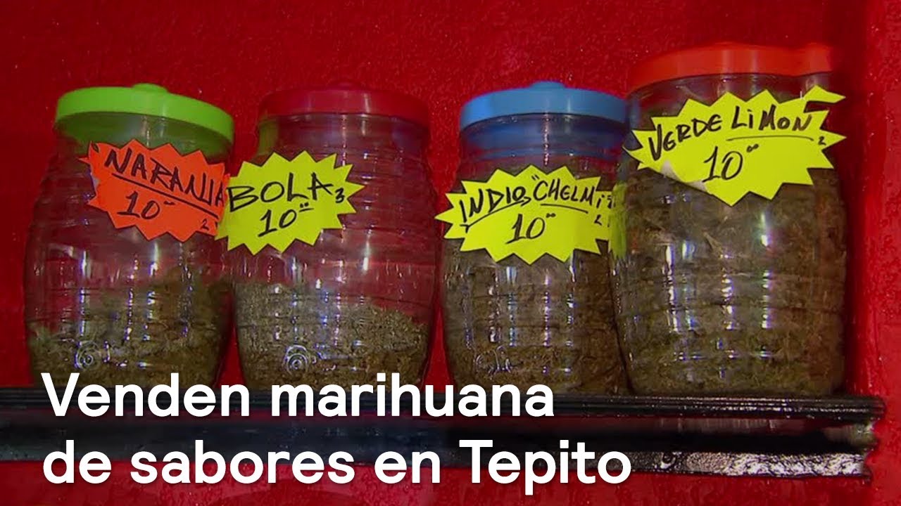 Marihuana de sabores decomisada en Tepito - CDMX - En Punto con Denise Maerker