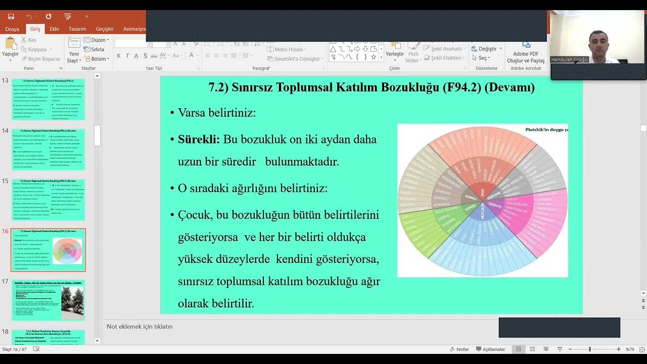 Ruhsal Örselenme (Travma) ve Tetikleyici Etkenle (Stresörle) İlişkili Bozukluklar-I
