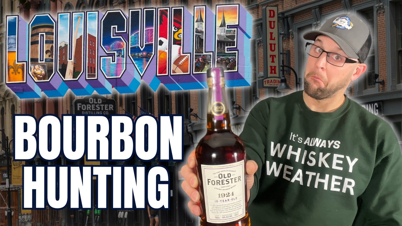 I went Bourbon Hunting for rare bottles in Louisville!