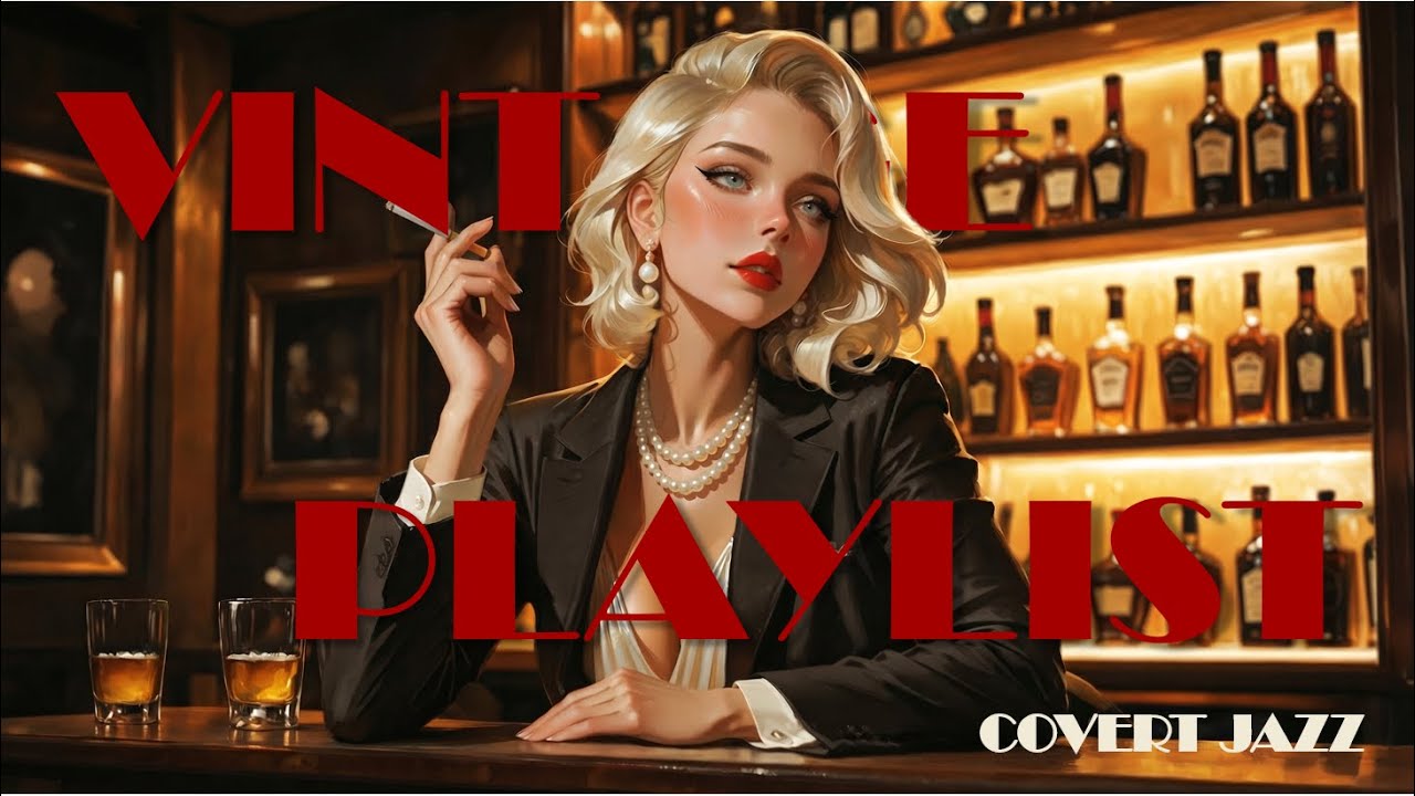 Retro Speakeasy Jazz🍷Sophisticated Ambiance with Relaxing Female Humming for Unwinding & Late Nights