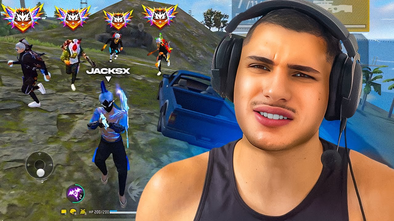 HUMILHEI E IMPRESSIONEI SQUADS DE DESAFIANTES COM 2 SNIPERS NO SOLO VS SQUAD!!😱🔥FREE FIRE MOBILE