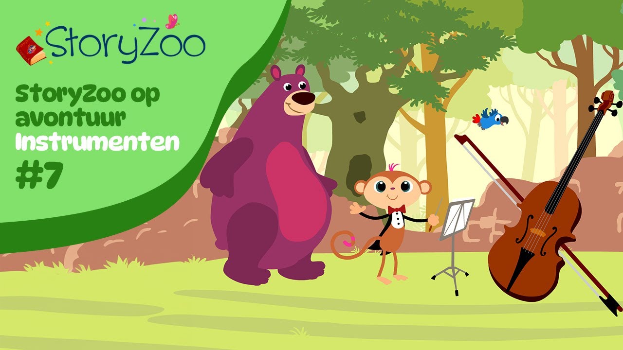 StoryZoo Op Avontuur 😁 | Instrumenten - Viool 🎻 | Educatieve video's voor kinderen