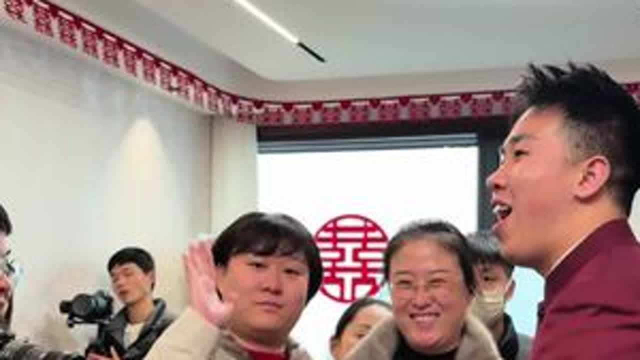 馆陶婚礼 感觉像回家的一天 姐姐们真的太热情了，谢谢下次还去#馆陶 #婚礼那天 #接亲现场 #接亲花絮 #记录真实生活