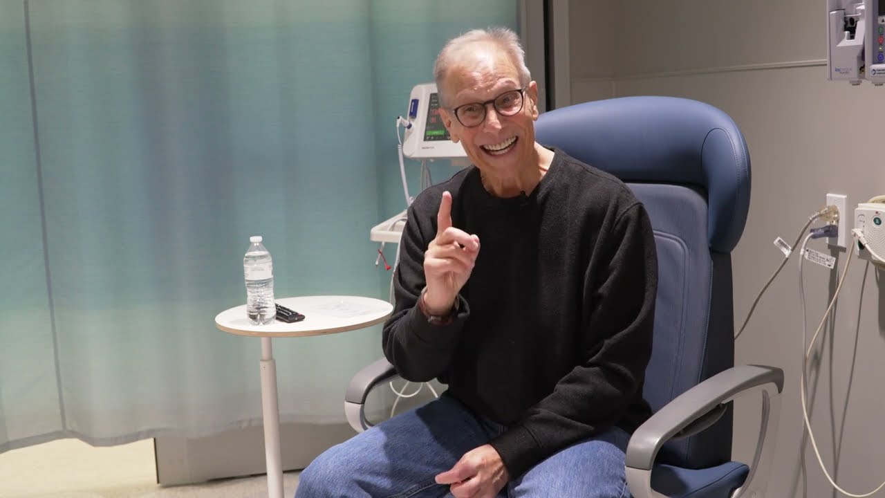 Prostate cancer clinical trial patient shares reason for participating