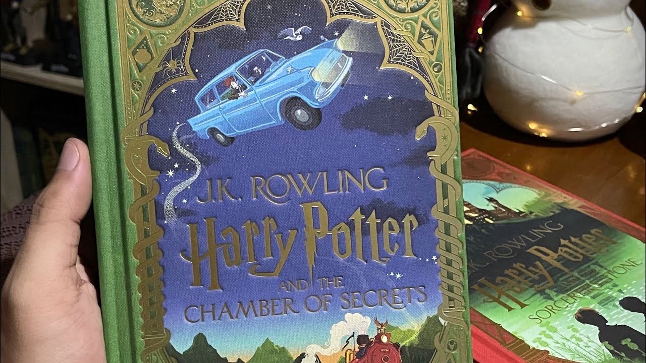 Harry Potter and the Chamber of Secrets Illustrated by MinaLima Full Book Flip Through