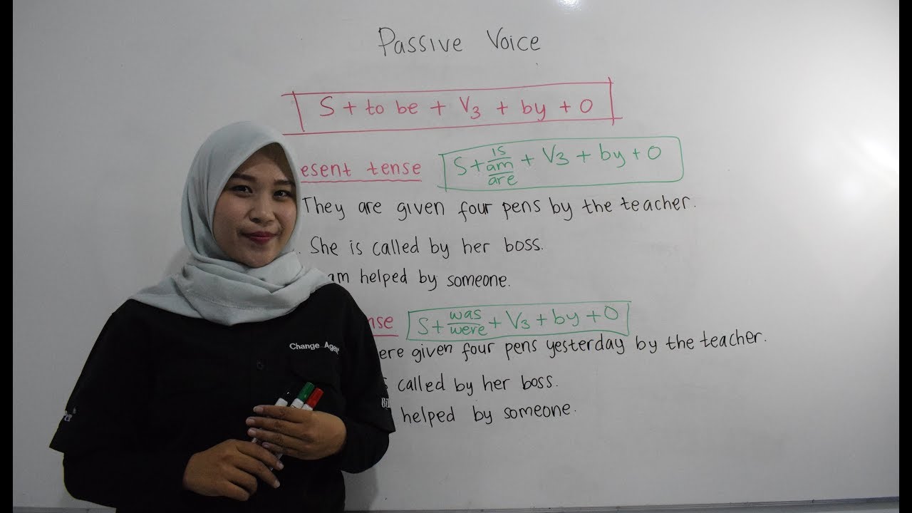 Video Pembelajaran Bahasa Inggris Passive Voice
