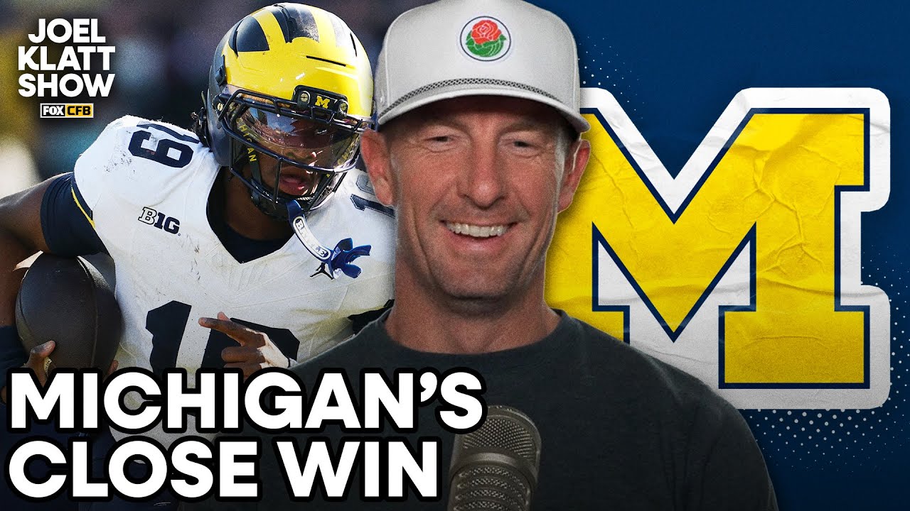How should Michigan fans feel after a close win vs. Northwestern? 🤔 Joel Klatt Show