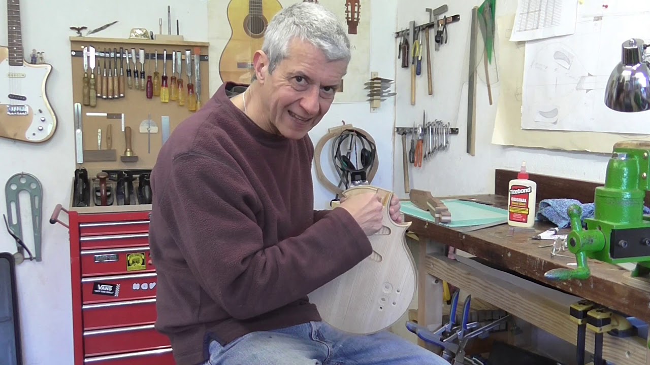 Chambered Body Electric Mandolin 7: Neck Joint