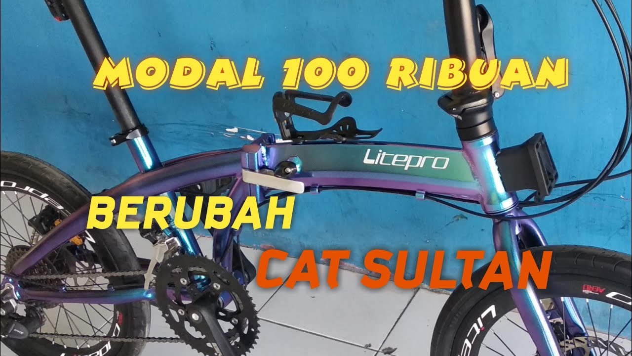 Cat Bunglon Chameleon Sepeda Lipat Termurah