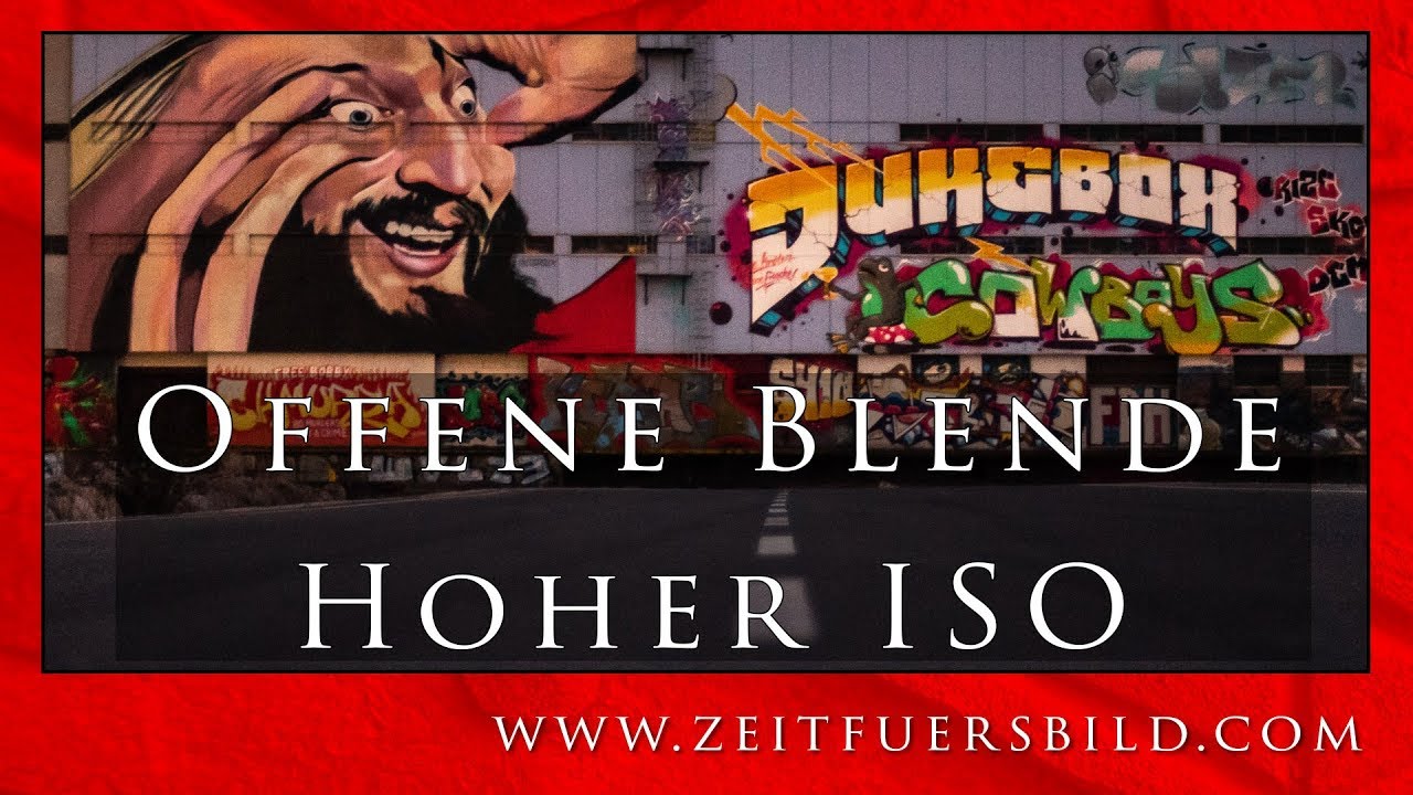 Fotografie mit OFFENER BLENDE und HOHEM ISO - kein Problem? Alles aus der Hand