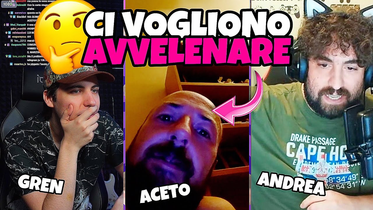 DIBATTITO ACCESO CON ANDREA E IL “COMPLOTTISTA” ACETO!!😨🎪 *greve*