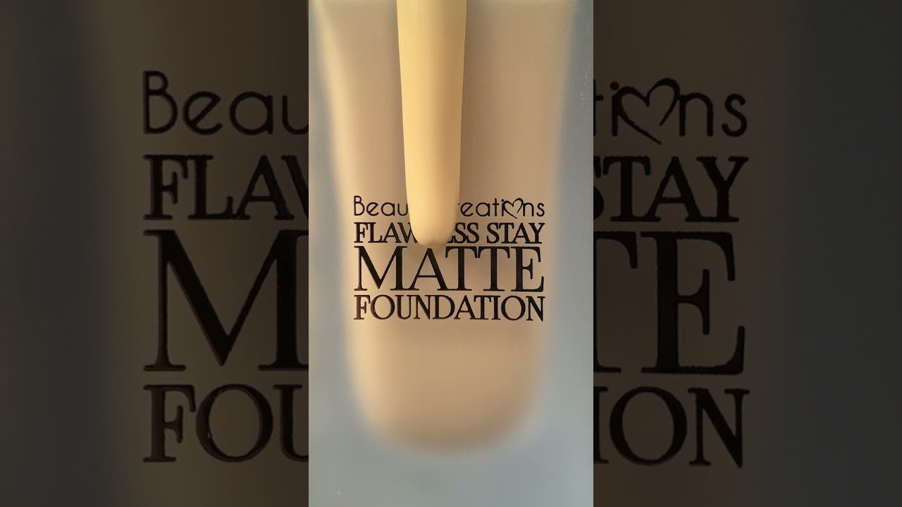 Beauty Creations Flawless Stay Matte Foundation #mattefoundation #newfoundation #newmakeup