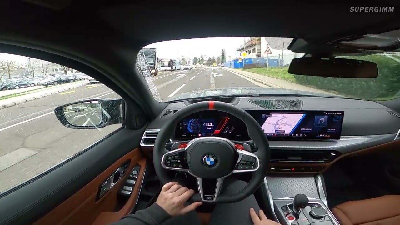 NEW BMW M3 Competition Touring 2025 - POV Test Drive