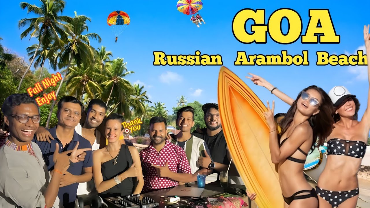 Russian Beach In Goa | Arambol Beach, North Goa Tour With Information Namaste Bharat Yatra #Ep-15