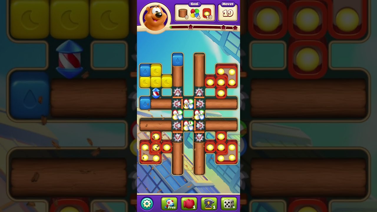 Toon Blast Level 7636 - NO BOOSTERS