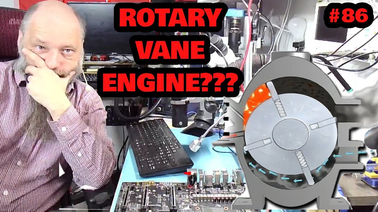 #86 | How Does Rotary Vane Engine Work? I'm actually asking...