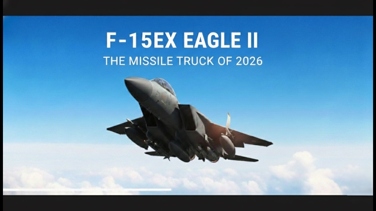 F-15EX EAGLE II: THE MISSILE TRUCK OF 2026